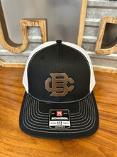 Load image into Gallery viewer, Hat - Leather Patch Black / White Collection