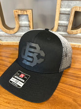 Load image into Gallery viewer, Hat - Leather Patch Black / White Collection