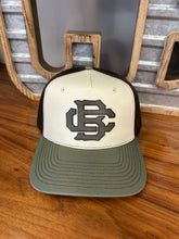 Load image into Gallery viewer, Hat - Leather Patch Army Green Collection