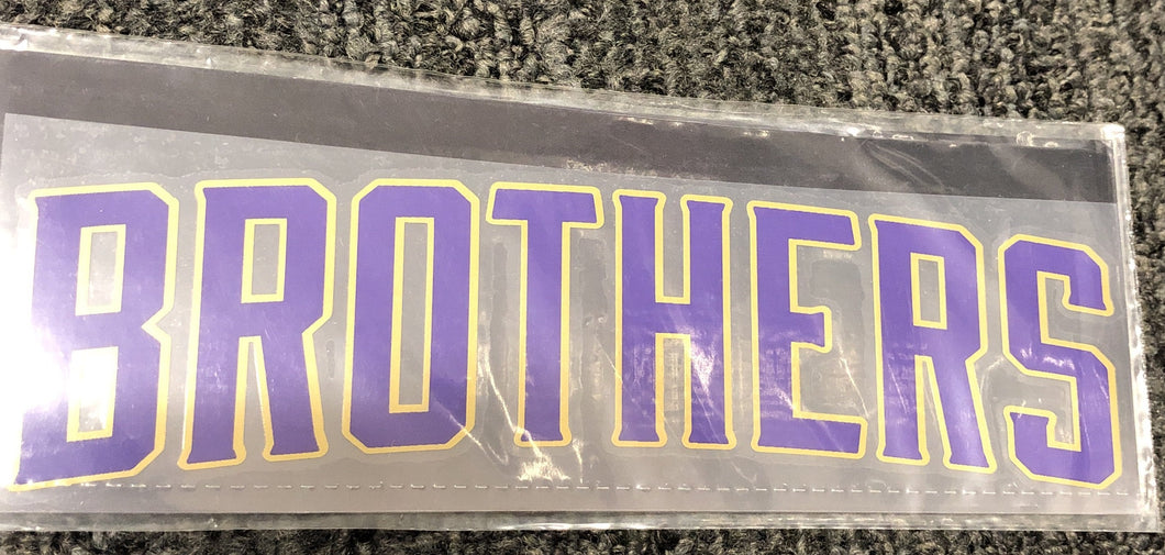 Decal Brothers Purple