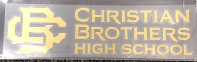 Decal Long Gold CBHS